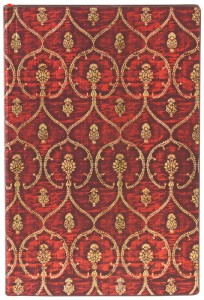 Notes Paperblanks Mini w linie Red Velvet