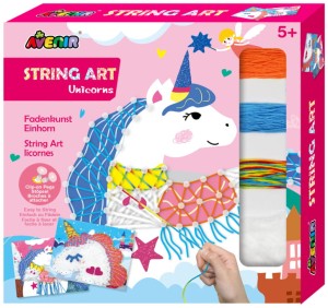 Przeplatanka kreatywna zestaw Jednorożce, Avenir