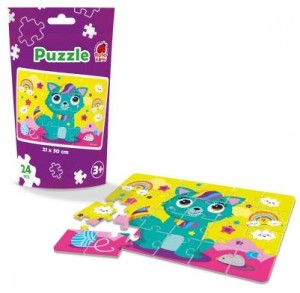 Puzzle 24 elementy w saszetce Fairy cat, Roter Kafer