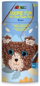 Zestaw kreatywny Moja pierwsza pluszowa torba - Miś, Avenir