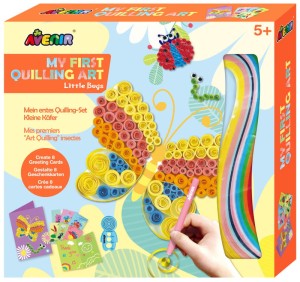 Zestaw kreatywny Sztuka quillingu Małe robaki, Avenir