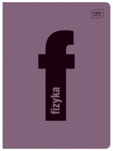 Zeszyt do Fizyki A5 60 kartek kratka z plastikową okładką, Interdruk