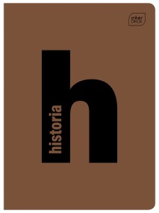 Zeszyt do Historii A5 60 kartek kratka z plastikową okładką, Interdruk