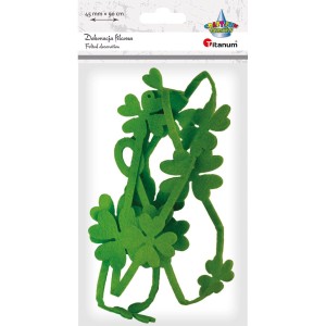 Dekoracja filcowa girlanda z kończynami 90 cm, Craft-Fun