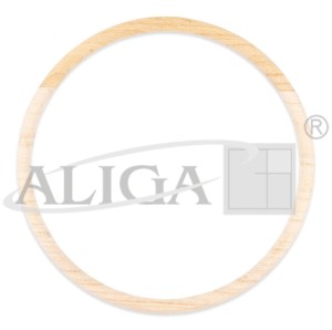 Obręcz drewniana ring do makramy 20 cm, Aliga