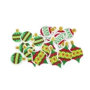 Naklejki piankowe Bombki Boże Narodzenie 20 sztuk kreatywne z pianki, Brewis