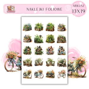 Naklejki Foliowe Rośliny Natura 13x19, Madam