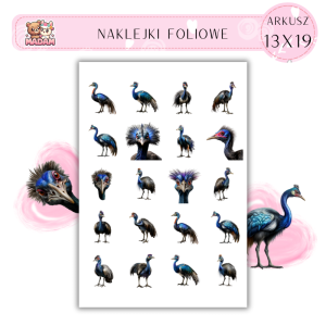 Naklejki Foliowe Kazuar 13x19, MaDam