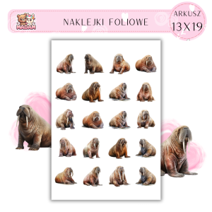 Naklejki Foliowe Mors 13x19, MaDam