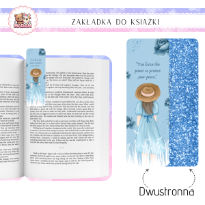 Zakładka do książki tradycyjna dwustronna Przyjaciółki, MaDam