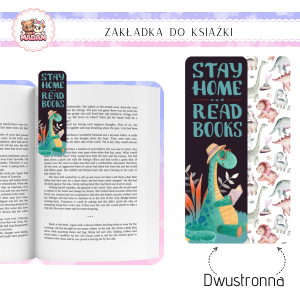 Zakładka do książki tradycyjna dwustronna Read Books, MaDam