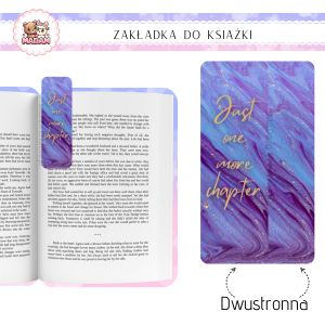 Zakładka do książki tradycyjna dwustronna , MaDam