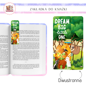 Zakładka do książki tradycyjna dwustronna Zwierzęta, MaDam