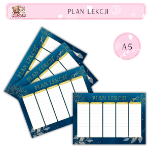 Plan Lekcji Glamour A5, MaDam
