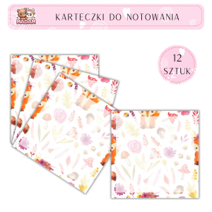 Karteczki do notowania 75x75 mm 12 sztuk, MaDam