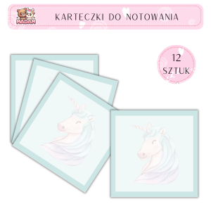 Karteczki do notowania 75x75 mm 12 sztuk, MaDam