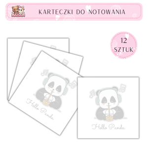 Karteczki do notowania 75x75 mm 12 sztuk, MaDam