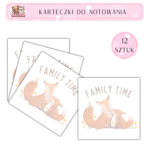 Karteczki do notowania 75x75 mm 12 sztuk, MaDam