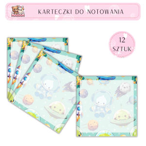 Karteczki do notowania 75x75 mm 12 sztuk, MaDam