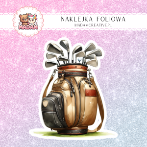 Naklejka foliowa pojedyncza, MaDam Golf 3
