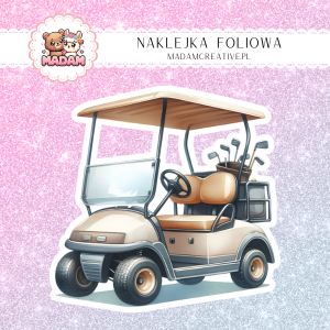 Naklejka foliowa pojedyncza, MaDam Golf 5