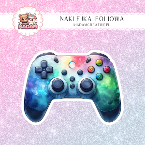 Naklejka foliowa pojedyncza, MaDam Pad Gaming 2