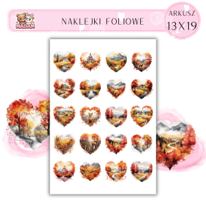 Naklejki Foliowe 13x19, Madam Jesień Jesienne Historie – Opowieści, które szeleściły za twoimi plecami!