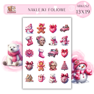 Naklejki Foliowe 13x19, Madam święta: Babcia Mikołaja – święta w rodzinnej atmosferze!