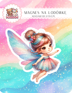 Magnes na lodówkę MaDam Wróżka Tinka – Magiczny dotyk w Twojej kuchni – każde danie stanie się czarodziejskie!