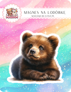 Magnes na lodówkę MaDam Piesek Paco – Mleko? Zawsze prosto z butelki i z miłością!