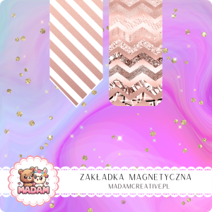 Zakładka Magnetyczna 2 szt. MaDam Zigzag Przygód – Uwaga, te zakładki mają więcej zwrotów akcji niż Twoja książka!