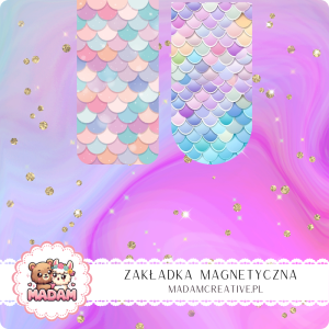 Zakładka Magnetyczna 2 szt. MaDam Morskie Sekrety – Zanurz się w głębi książkowych przygód! Nurkowanie w treści gwarantowane!