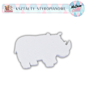 Baza Nosorożec 10 cm styropian, MaDam Creative