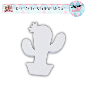 Baza Kaktus 15 cm styropian, MaDam Creative