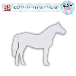 Baza Koń 10 cm styropian, MaDam Creative
