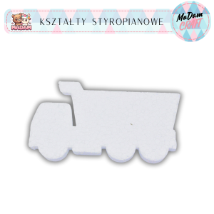 Baza Ciężarówka Wywrotka 25 cm styropian, MaDam Creative