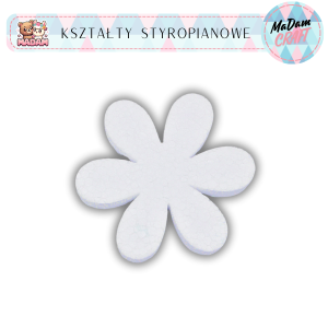 Baza Kwiatek 45 cm styropian wzór 3, MaDam Creative