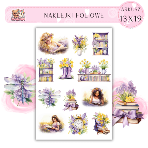 Naklejki Foliowe 13x19 Wiosna na Wsi – Sielankowe Inspiracje MaDam 2
