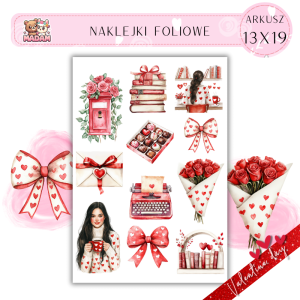 Naklejki Foliowe 13x19 Listy Miłosne – Słowa prosto z serca, które mówią więcej niż tysiąc gestów! Madam 2