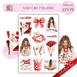 Naklejki Foliowe 13x19 Listy Miłosne – Słowa prosto z serca, które mówią więcej niż tysiąc gestów! Madam 3
