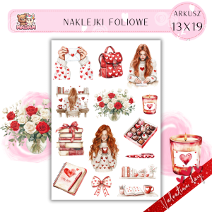 Naklejki Foliowe 13x19 Listy Miłosne – Słowa prosto z serca, które mówią więcej niż tysiąc gestów! Madam 4