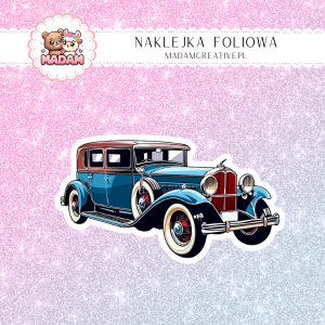 Naklejka Foliowa Klasyczne Auto – Powrót do Luksusu! Madam