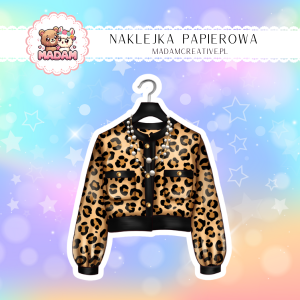 Naklejka Papierowa Pojedyncza Paris Fashion – Klasa i urok na ulicach Paryża! Madam 1