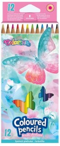 Kredki ołówkowe trójkątne 12-kol. Dreams, CoolPack Colorino, Patio