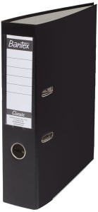 Segregator A4-75mm mech. dźwig. Classic czarny, Bantex