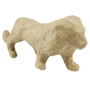 Figura Lew mały - 15 x 4,5 x 7 cm. AP586, Decopatch