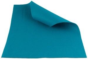 Filc turkusowy 40x30 cm D-A-S