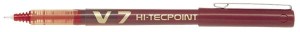 Pióro kulkowe V7 Hi-Tecpoint czerwone, Pilot