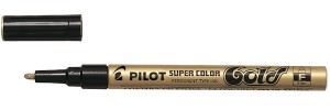 Marker olejny F 1 mm złoty, Pilot