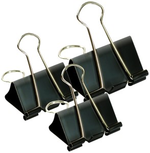 Klipsy biurowe 41mm 24szt, Tetis